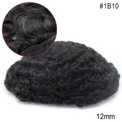 Full Lace Base Afro American Hair System| Breathable and Soft