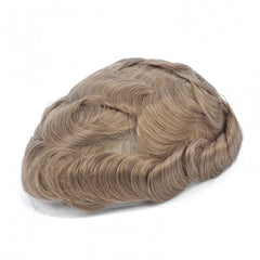 FSV-04 |Sistemas de cabello de piel súper delgada con bucle en V para hombres | base de 0,04-0,06 mm | Suave en la piel