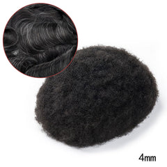 Full Lace Base Afro American Hair System| Breathable and Soft