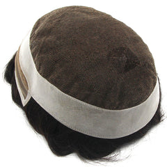 CLH-S |Men's Lace Hairpieces with Skin Perimeter and Lace Front | Gentleman Choice