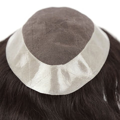 FM-01|Fine Mono with PU Perimeter Stock Hairpieces for Men | The King of cost performance