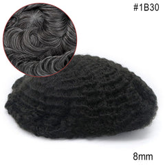 Full Lace Base Afro American Hair System| Breathable and Soft