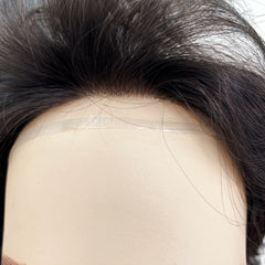 CLH-S |Men's Lace Hairpieces with Skin Perimeter and Lace Front | Gentleman Choice