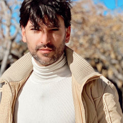 CLH-P |Mono fino frontal de encaje con tupés perimetrales de PU para hombres