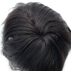 FM-01|Fine Mono with PU Perimeter Stock Hairpieces for Men | The King of cost performance