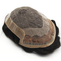 OCT-CH |New Chinese Lace with Octagon Shaped Base Hair System