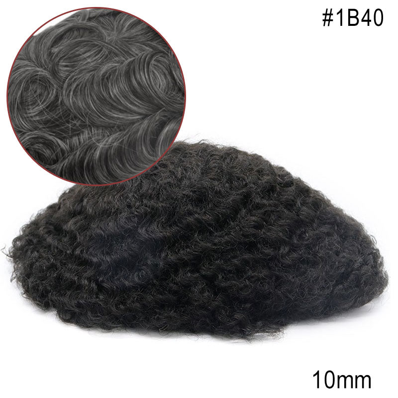 Full Lace Base Afro American Hair System| Breathable and Soft