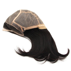 Stretch Mesh Hair Wig For Women with Silk and Diamond Top and Lace Front