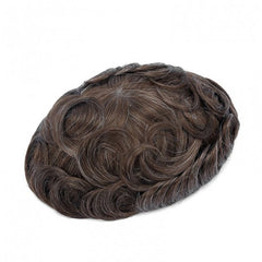 FM27+|Fine Mono with Thin Skin Perimeter Lace Front Hairpieces for Men