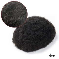 Full Lace Base Afro American Hair System| Breathable and Soft