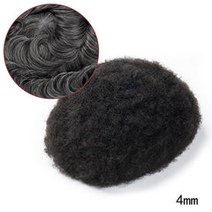 Full Lace Base Afro American Hair System| Breathable and Soft