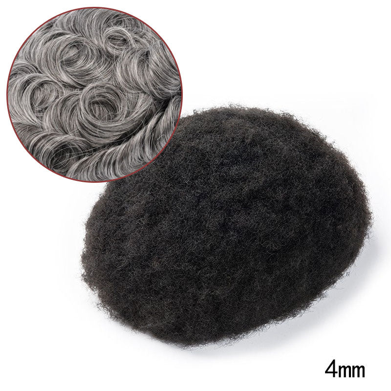 Full Lace Base Afro American Hair System| Breathable and Soft