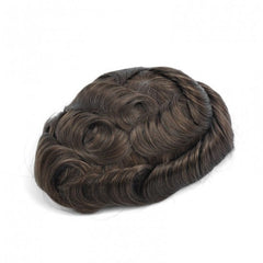 FSV-06 |Full Thin Skin V-looped Stock Men’s Hairpieces | 0.06-0.08 mm Base |Moderate thickness