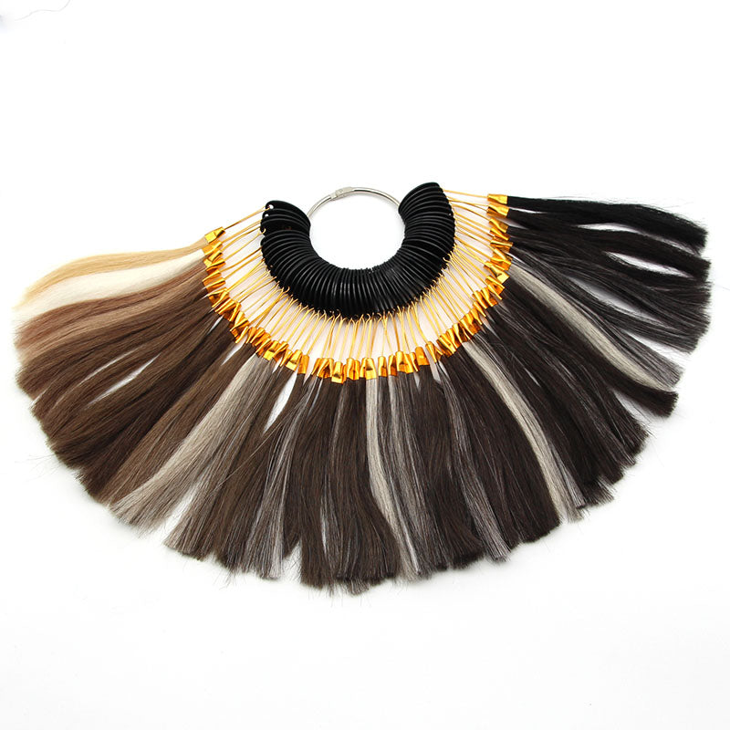 Anillo de color para Stock Men Hair Systems-anillo de color para peluquín
