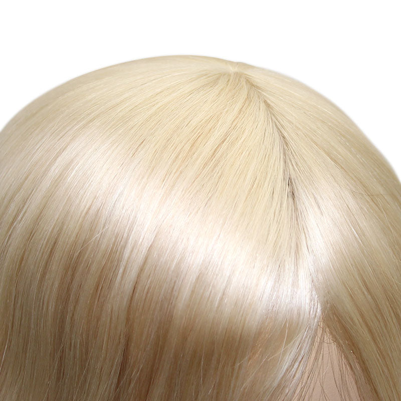 Sistema per capelli da donna con base perimetrale mono fine con rivestimento in poliestere