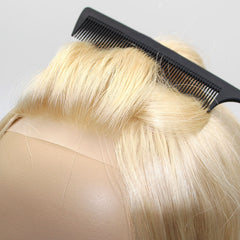 Non-surgical Hair Pieces with PU Injected base For Women's Thinning Hair Problem