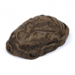 FSV-06 |Full Thin Skin V-looped Stock Men’s Hairpieces | 0.06-0.08 mm Base |Moderate thickness