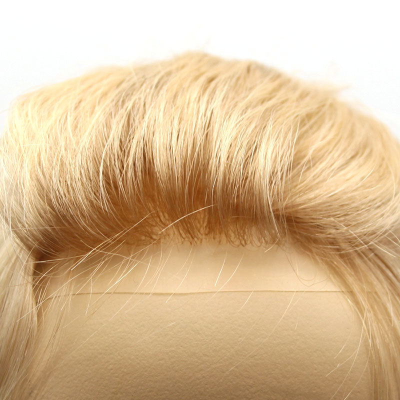 Nicht-chirurgische Haarteile mit PU-injizierter Basis für dünner werdendes Haar bei Frauen