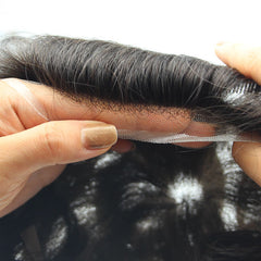 AIR-Lace|Full Swiss Lace Hair System For Men Ultra soft and comfortable Favored by North Americans