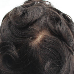 AIR-Lace|Full Swiss Lace Hair System For Men Ultra soft and comfortable Favored by North Americans