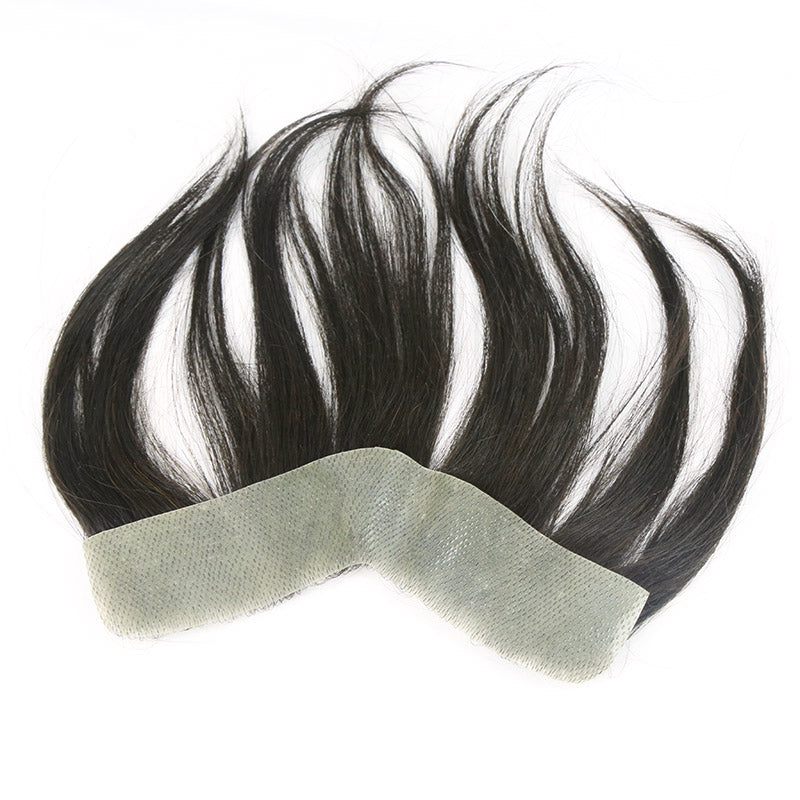 Stücke von Frontal-Haarteilen für Männer mit einer superdünnen Hautbasis