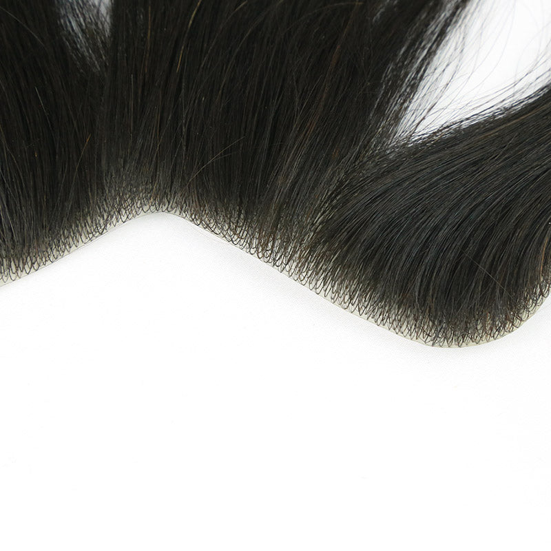 Stücke von Frontal-Haarteilen für Männer mit einer superdünnen Hautbasis