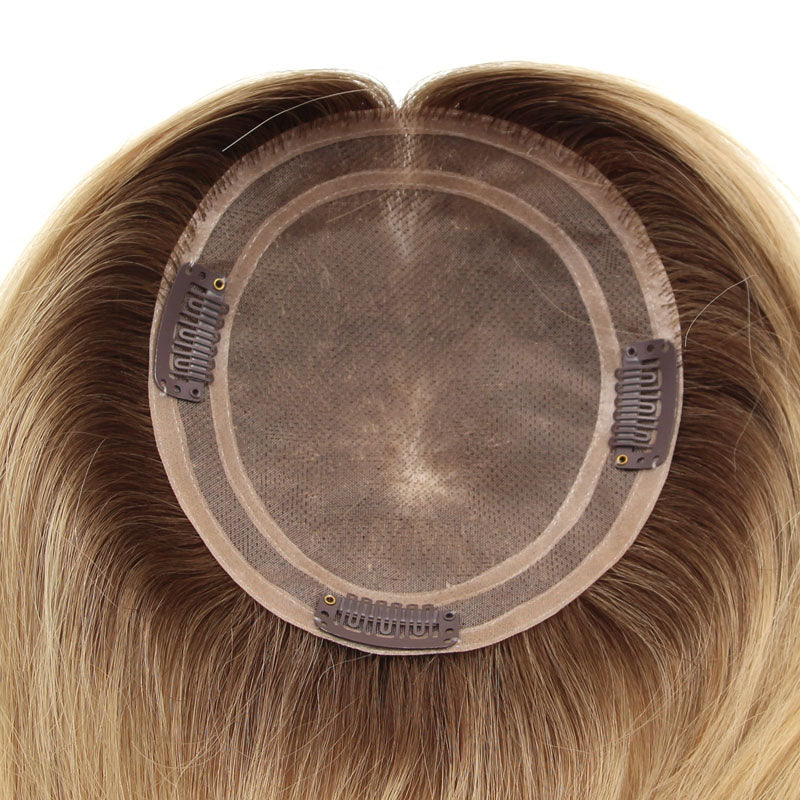 Poppy |Fine Mono with Poly Coating Perimeter Base Women Hair System