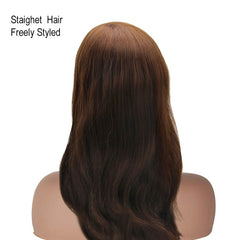 Non-surgical Hair Pieces with PU Injected base For Women's Thinning Hair Problem