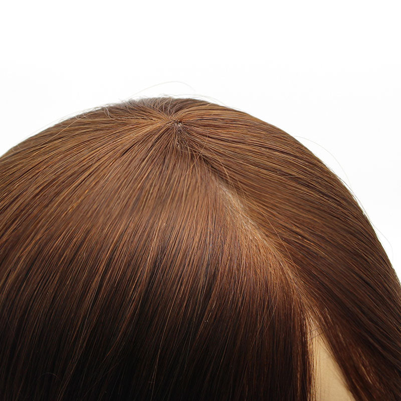 Non-surgical Hair Pieces with PU Injected base For Women's Thinning Hair Problem