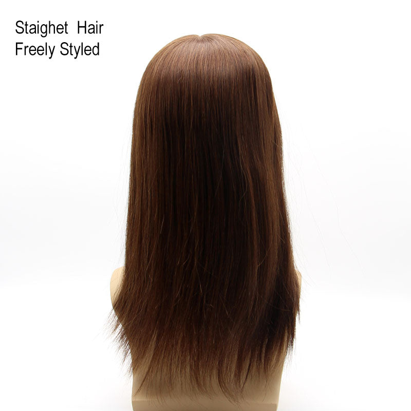 Silk Base with Special Inject Technique Women Hair System | Natursl Scalp