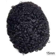 Full Lace Base Afro American Hair System| Breathable and Soft